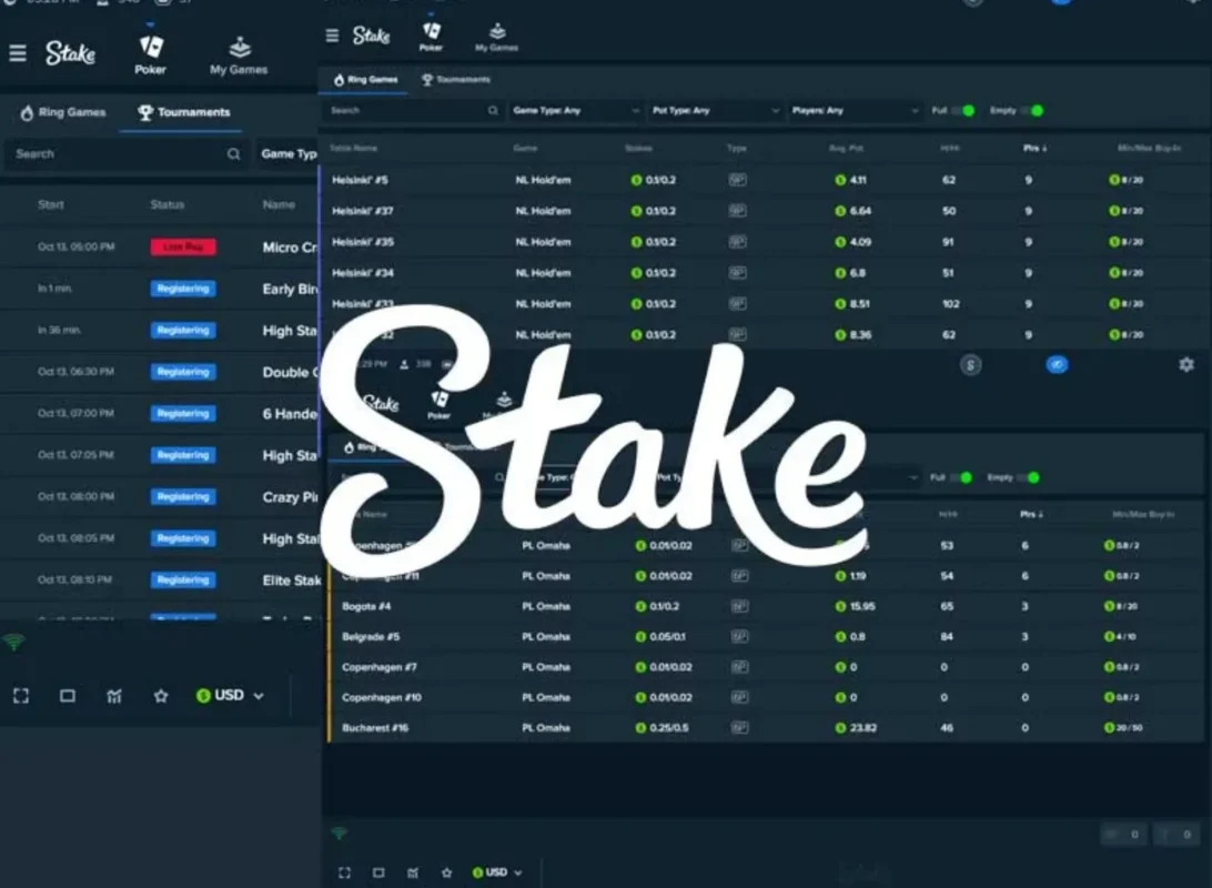 Jouer au poker sur Stake